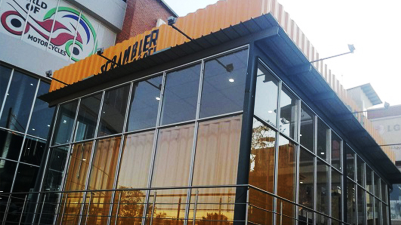 Shipping Container Conversion Shopfront