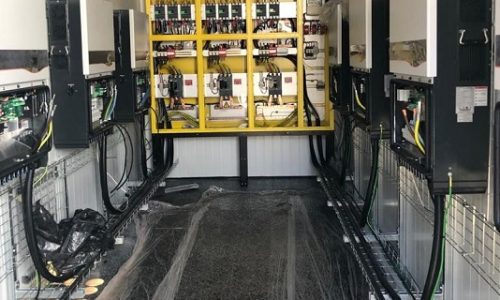 Factory-built e-house to reduce time on site